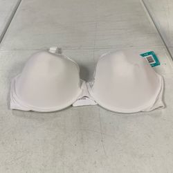Vanity Fair Women’s Plus Size Unlined Lace Bra. Sz 44DD. White