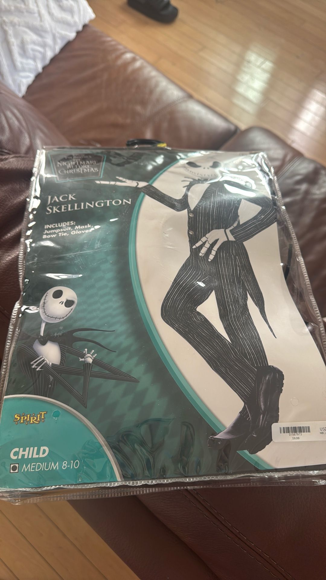 Jack Skellington Kids Med 8/10