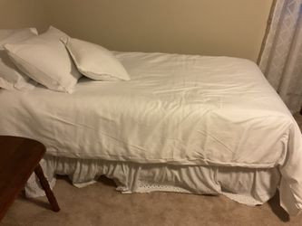 Single/twin Size Metal Frame, Box Spring, & Mattress