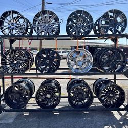 22” Custom Truck Wheels – Multiple Styles Available