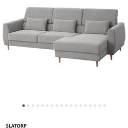 Ikea 3 Seater SLATORP Model Bought In Jan 2023 ( It is In Top Condition) No Wear N Tear