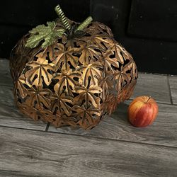 Decor Pumpkin- Metal