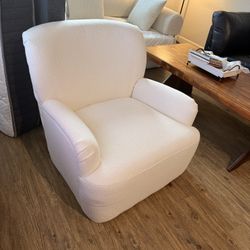 White Accent Chair
