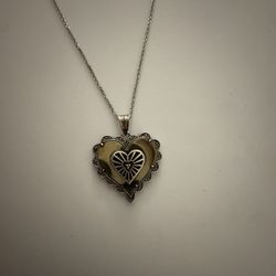 Sterling Silver Heart Necklace