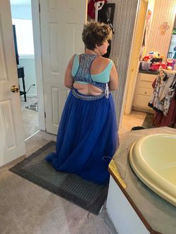 prom dress plus sixed