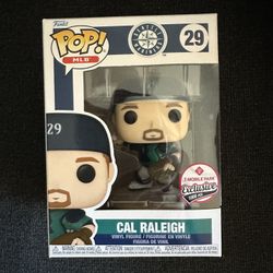 2024 Cal Raleigh Seattle Mariners Funko Pop SGA 5/10/24 #29 T-Mobile Park NEW Teal /1000