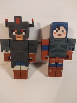 Minecraft Action Figures Set of 2