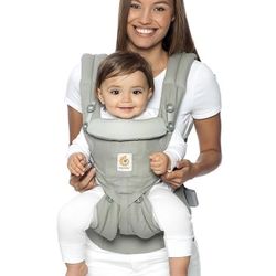 Ergobaby Omni 360 All in One Hands Free Baby Carrier 7-45lbs Pearl Gray