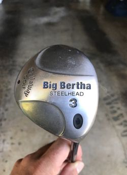 Callaway Big Bertha Steelhead 3 wood