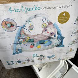 4 in 1 Jumbo activity Gym and Ball pit 