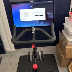 Peloton Bike+ (weights, mat, shoes)