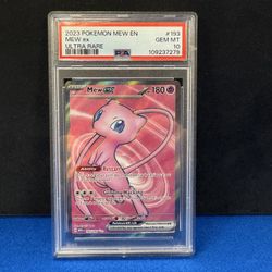 PSA 10 Mew ex  