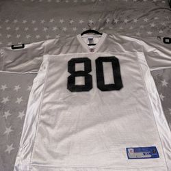 Jerry Rice Vintage Reebok Oakland Raiders White Jersey Men’s Size XL