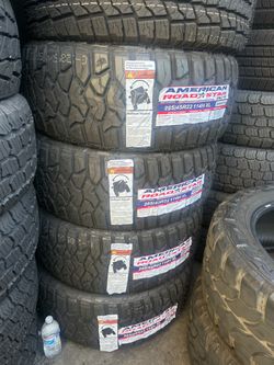 285/45/22 American RT (4) NEW TIRES INSTALLATION AND BALANCE INCLUDED 50,000 MILES WARRANTY