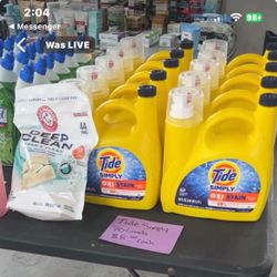 Detergent inventory