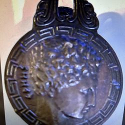 Antique Made In Greece  Brass/Bronze Clip By Hk