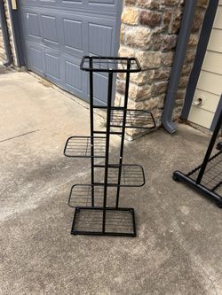 5-Tier Plant Stand Indoor/Outdoor – Metal Flower Shelf Display