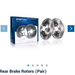 Rear Rotors For Ford- Mercury 