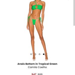 Anais Bottom in Tropical Green Camila Coelho