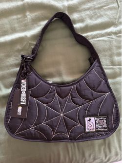 Shoulder bag spiderweb