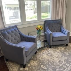 Pair Accent Chairs