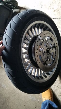 Harley wheel