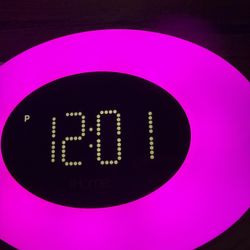 iHome Color Changing Clock