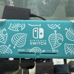 Nintendo Switch Lite Console Animal Crossing Limited Edition