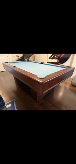 Pool Table Ohaulsen 6ft ( Free Delivery & Set Up & New Color Felt Of Your Choice ) 