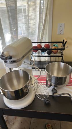 5 Qt professional HD KitchenAid Bowl-Lift Mixer (Bargain/Has Speed Quirk) + EXTRA Bowl