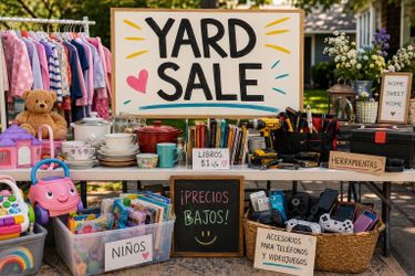 Yard sale!