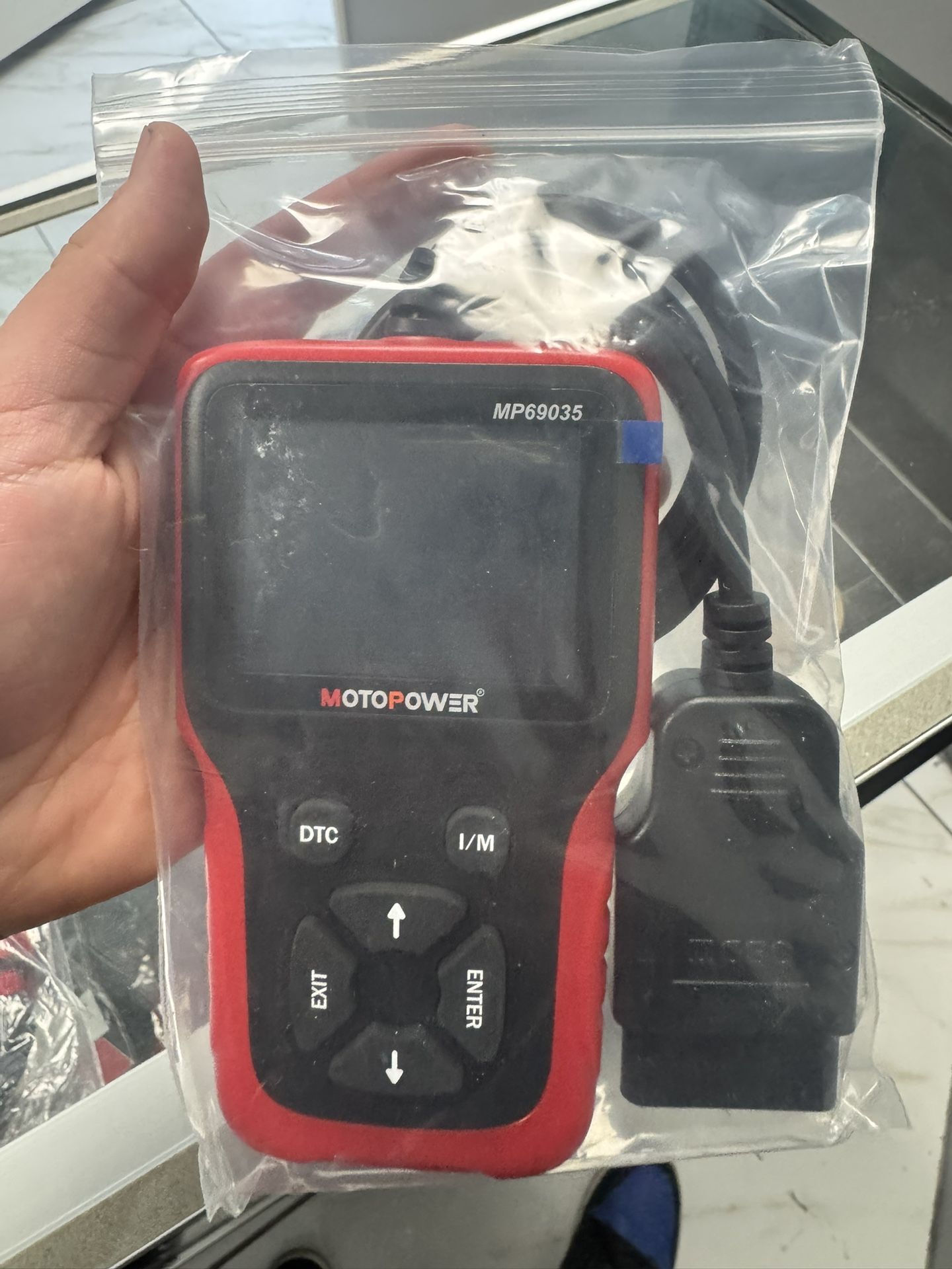 Car Scanner And Tire Inflater
