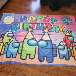 Among Us Birthday Decorations