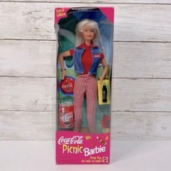 Vintage NIB Mattel Coca-Cola Picnic Barbie