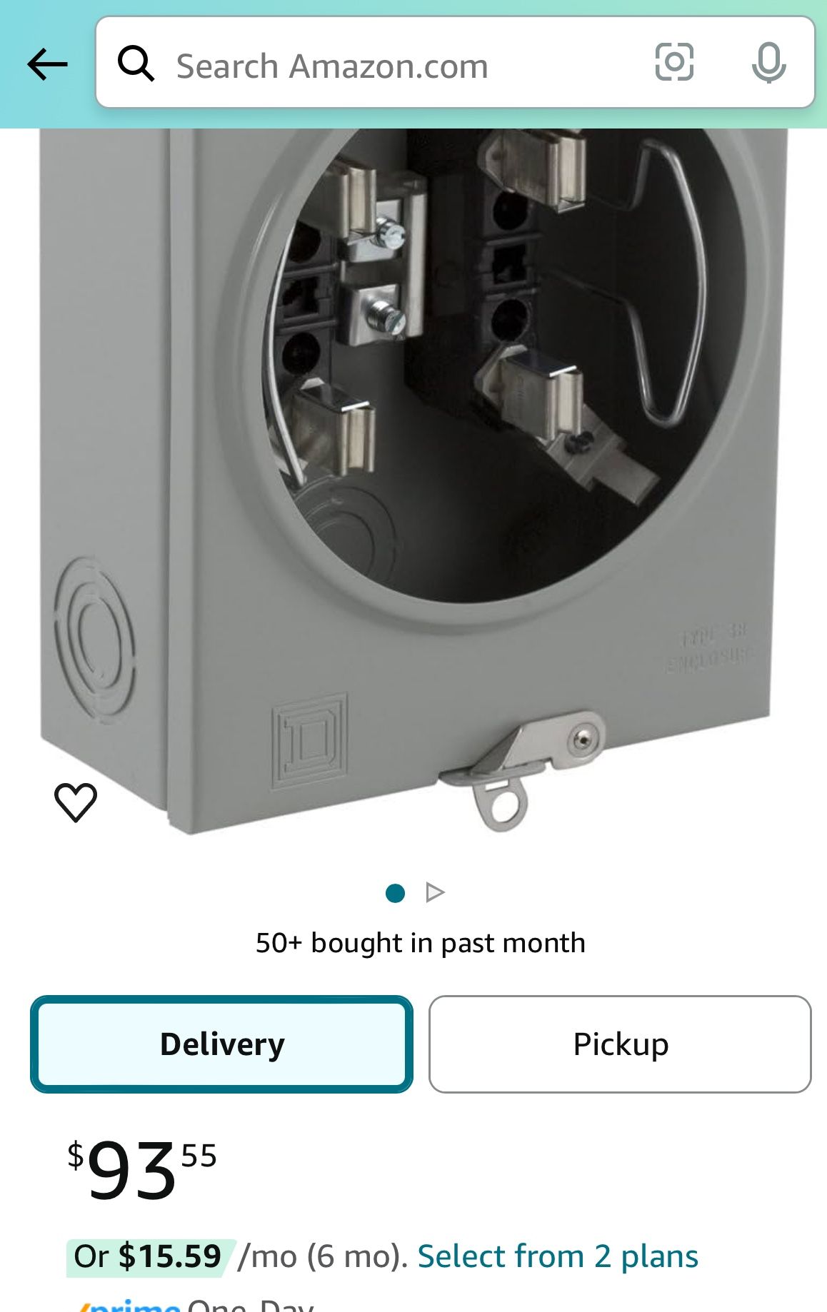 Square D Meter Socket 1 Phase