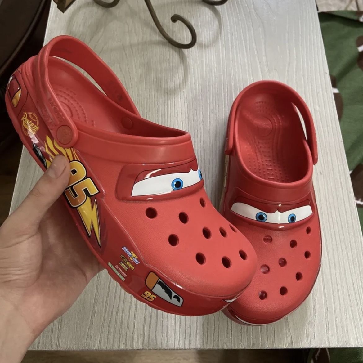 Lightening McQueen Crocs : r/crocs