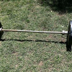 Barbell With weight Plates