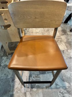 2 Counter height bar stools