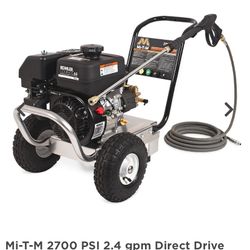 Commercial Pressure Washer 2700 2.4