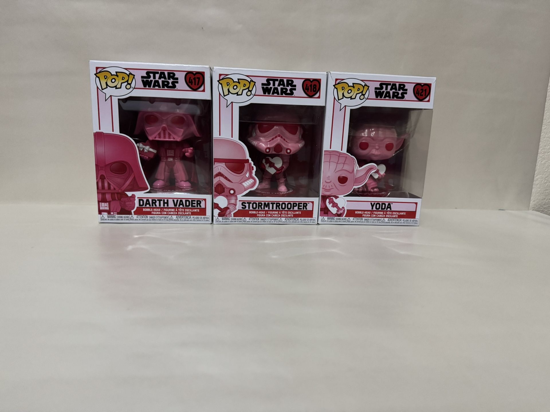 Star Wars Valentine’s Funko Pop! Lot