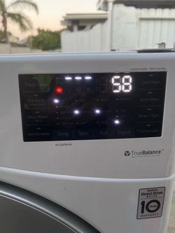 LG Senor Dry washing machines