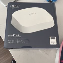 Brand New Eero Pro 6 Wi-Fi Router