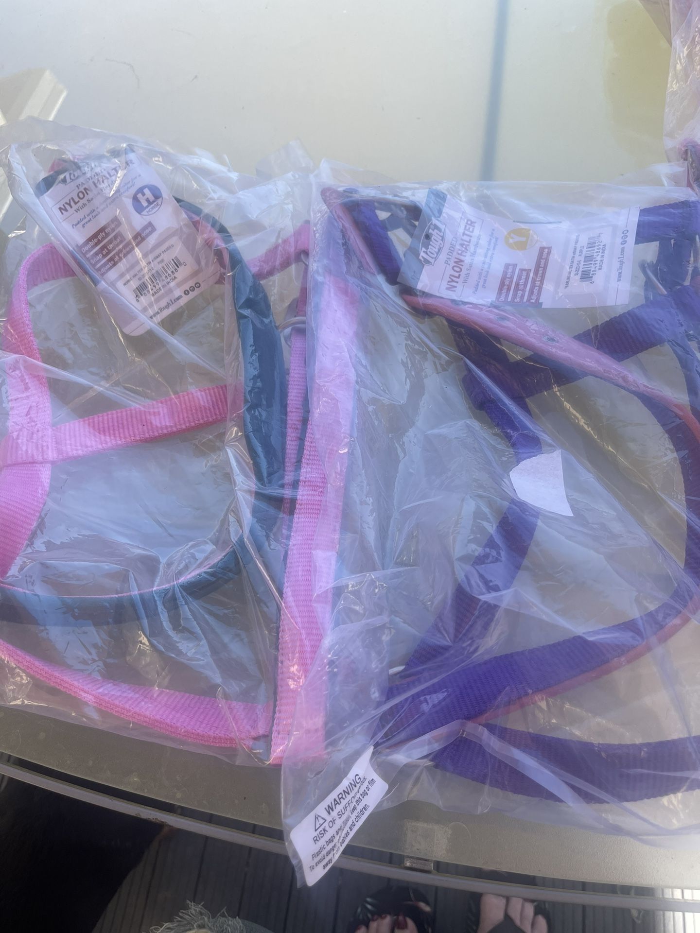 Padded nylon Halter