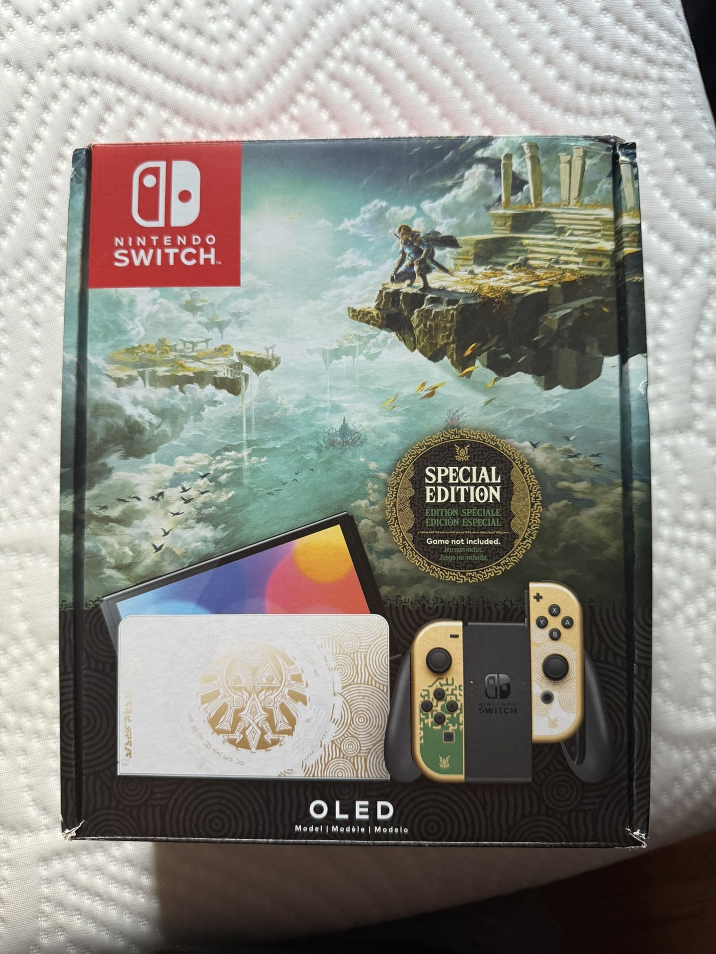 Nintendo Switch OLED Zelda TOTK Edition