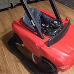 Red Mustang Baby Walker 