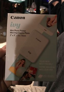 Cannon mini photo printer