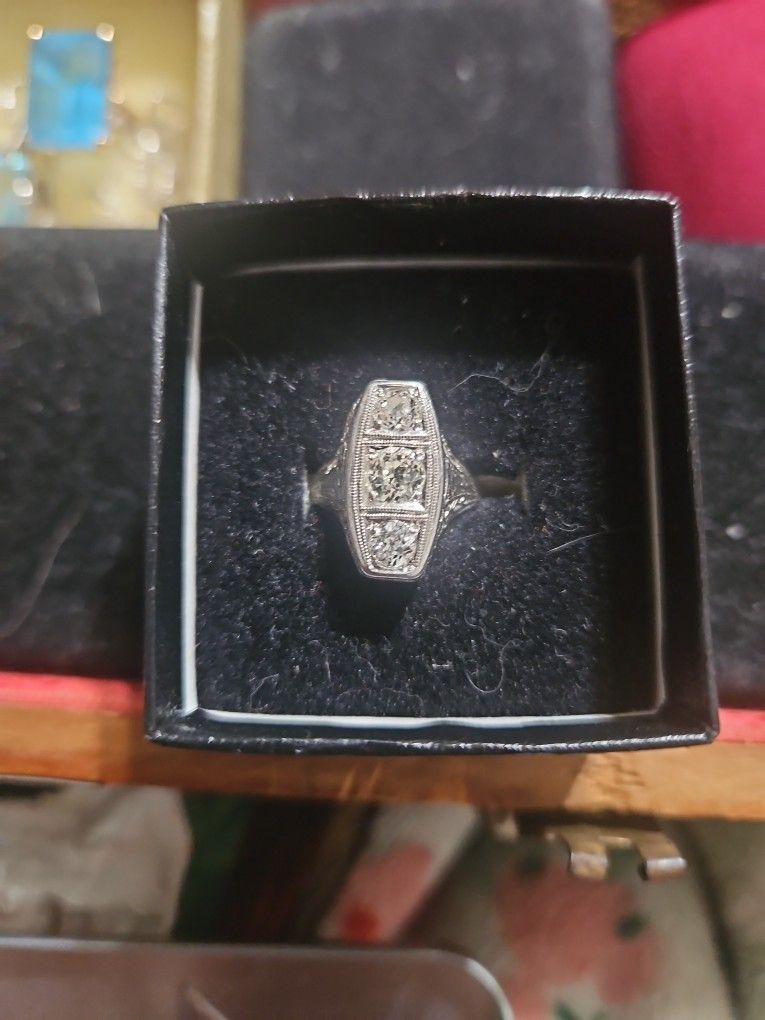 14k White gold1.30 Carat Diamond