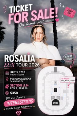 Rosalie ticket