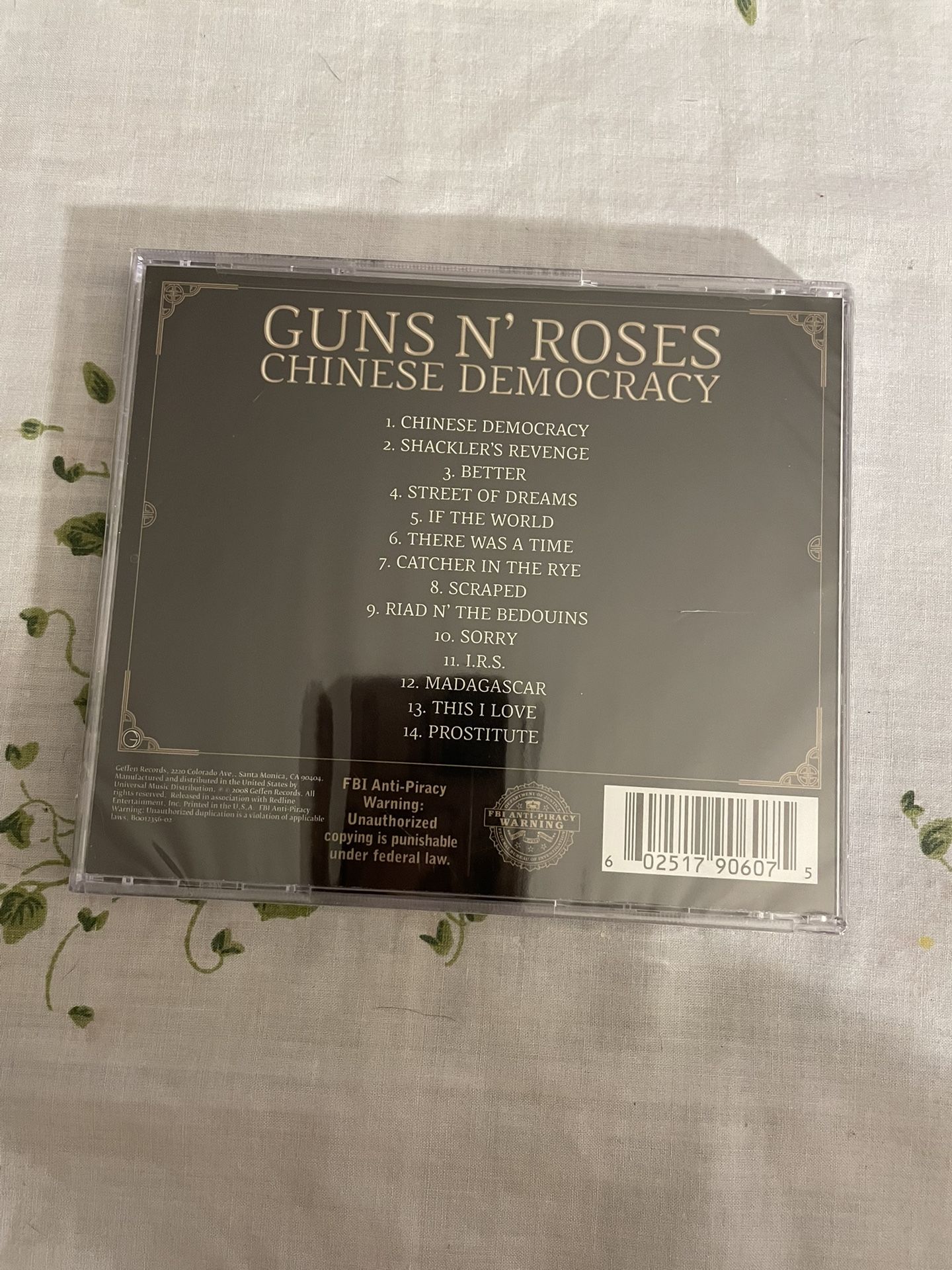 Cd Bogo Guns N Roses Chinese Democracy Sealed