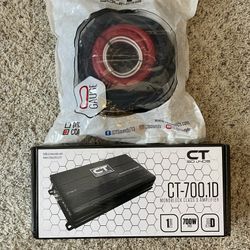 CT-7001.d & 0ga Amp Kit